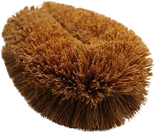 Pack of 6 Tawashi Vegetable Brushes - Natural Coconut Fiber Scrubber, Japanese Design, Ideal for Fruits, Veggies, Cast Iron Cleaning and Household use with Wire Hanging Loop by SKARBY - Image 3