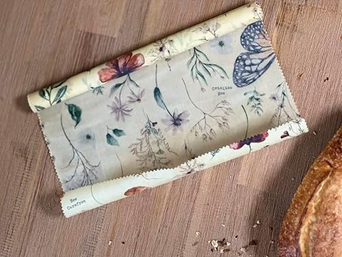 Reusable Beeswax Roll - 14” x 60” Eco-Friendly Plastic-Free Food Storage - Larger Than Competitors, Biodegradable, Washable, Sustainable Zero-Waste Kitchen Solution - Image 6
