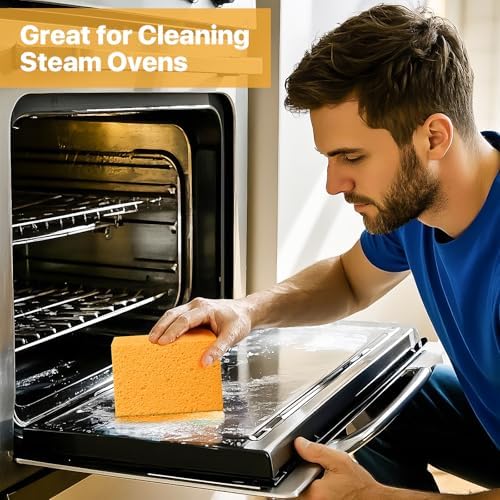 Large Natural Cellulose Sponge, Super Absorbent, 6 x 4 x 2 Inch (2 Pack) - Image 5