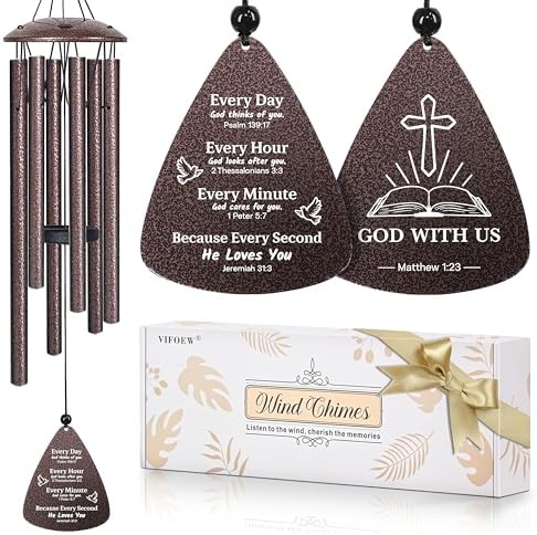 Christian Gifts for Women Men, 32" Wind Chimes, Religious Gifts for Women by Unknown