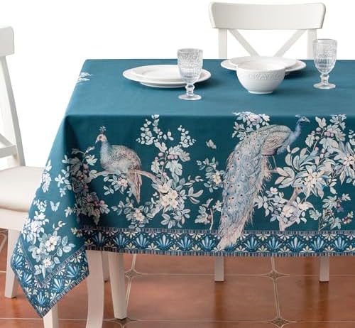 Maison d' Hermine Table Cloth Rectangle Table 100% Combed Cotton 70"x90" by MaisondHermine