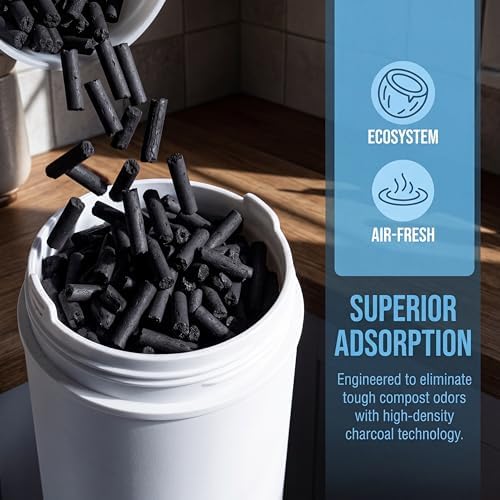 Odor Absorbing Activated Charcoal Filter Refills 2-Pack(2 Lbs/930g) - Image 6