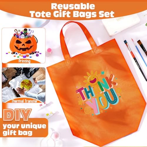 Windyun Reusable Grocery Bags Non Woven with Handles - Image 6