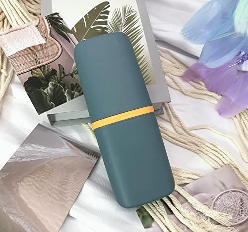 Travel Toothbrush Cup Case, Toothbrush Travel Container Portable Travel Toothbrush Holder Toothpaste Storage for School Camping Business Trip Bathroom - Image 6