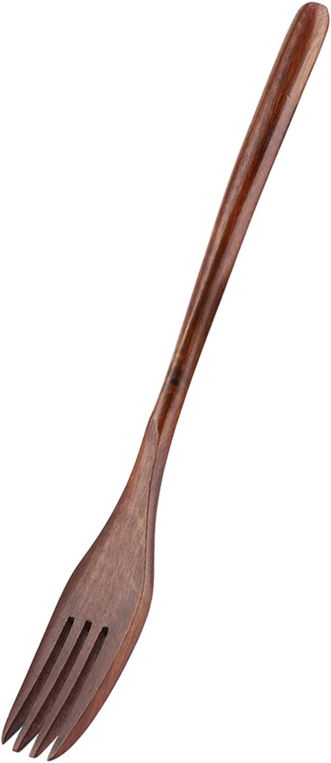Japanese Style Bamboo Travel Utensils Set, Reusable Bamboo Utensil Fork Knife Spoon Dinnerware Set for Travel Picnic Office School(Knife & Fork & Spoon Only)