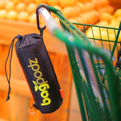 Reusable Grocery Bags, Foldable Shopping Bags in Pod, 5 Pack - Image 3