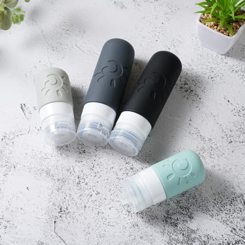 Zafit 18 Pack travel Bottles for Toiletries, TSA Approved Silicone Travel Containers Leak Proof Refillable Travel Accessories for Shampoo Conditioner Lotion Body Wash(Multicolored A) - Image 4