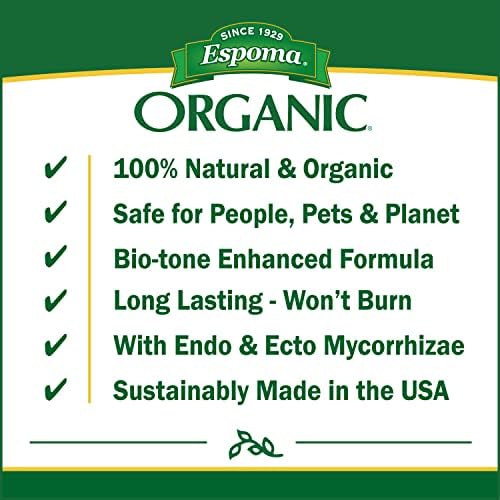 Espoma Organic Bio-Tone Starter Plus 4-3-3 Natural & Organic Starter Plant Food with Both Endo & Ecto Mycorrhizae; 4 lb. Bag; The Ultimate Starter Fertilizer - Pack of 4 - Image 5