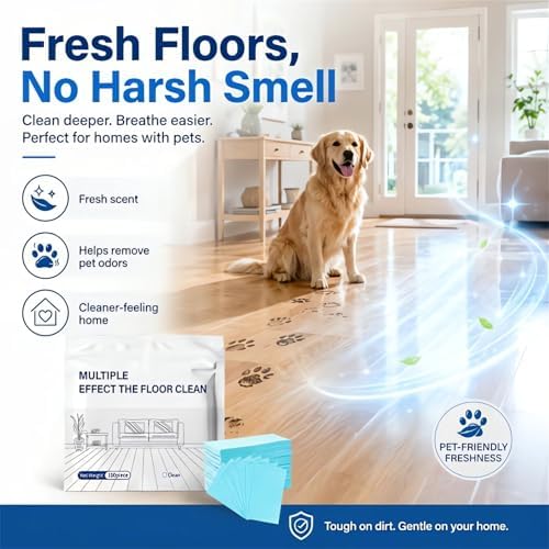 100pcs Multi Surface Effect Floor Clean Tablets All Purpose Natural Wood Floor Cleaner Mopping Tile Cleaning Solution Pet Safe Friendly Non Toxic Robot Vacuum Scented Power Mop Soap (Pink, 100PCS) - Image 5