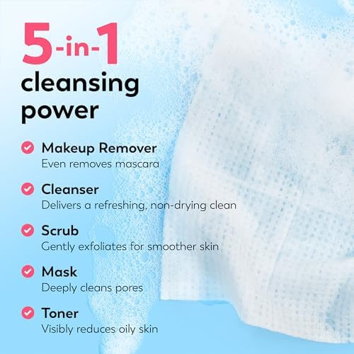 Olay Makeup Remover Wipes, Daily Facials Hydrating Face Cleanser for Normal to Dry Skin, Alcohol & Fragrance Free, Soft Face Wash Towels, Travel Essentials for Women, Convenient Dry Cloths, 66 ct - Image 3
