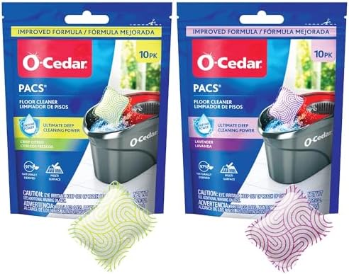 O-Cedar 2 Deep Clean Refills + 1 Citrus and 1 Lavender Pacs (Variety Pack) - Image 4
