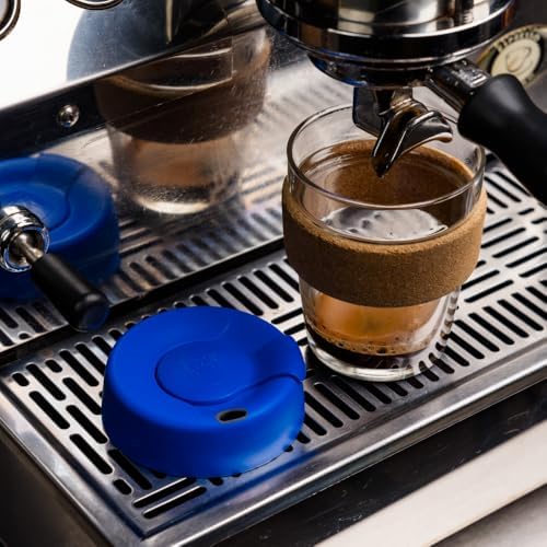 KeepCup Brew Cork, Reusable Glass Tumbler with Natural Cork, Grande Coffee Cup 16oz / 454ml - Deep - Image 4