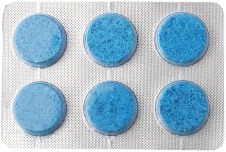 Windshield Wiper Fluid Concentrate Tablets Eco Friendly Refill Packs Glass Cleaner for Cars Remove Oil Stains Splashes No Plastic Bottles 6 Count by Unknown