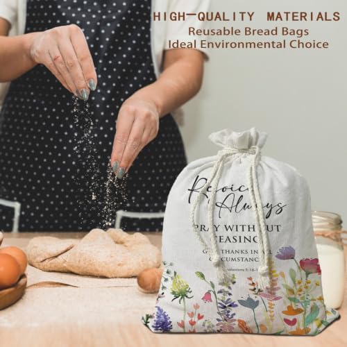 UTELKA Beeswax Linen Bread Box, Reusable Sandwich Bags - Image 2