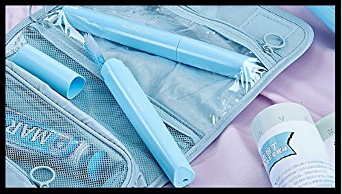 Travel Toothbrush Case Plastic Container Box Breathable Design with Air Hole More Toothbrush Tube for Home Daily Office Business Use (Light Blue) - Image 7
