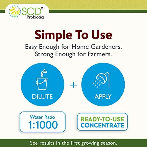 SCD Probiotics BioAg, Organic Farm & Garden Soil Builder Microbes - 4 Pack - Image 3