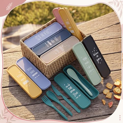 Hushee 36 Pack 36 Pack Employee Appreciation Utensil with Case, Classic - Image 3