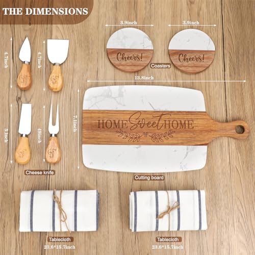 House Warming Gifts New Home,Unique Housewarming Gift Baskets for New House, New Home, Couples, Women,Gifts for New Homeowners Brown - Image 2