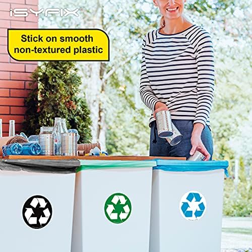 iSYFIX Recycle Sticker for Trash Can, 6 Pack, 5 inch - Image 4