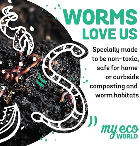 MyEcoWorld® Compostable Kitchen Waste Bags - 100 Count - 100% Certified Compostable - 3 Gallon - Super Strong - Leak Proof - Unscented - Easy to Open - Image 7