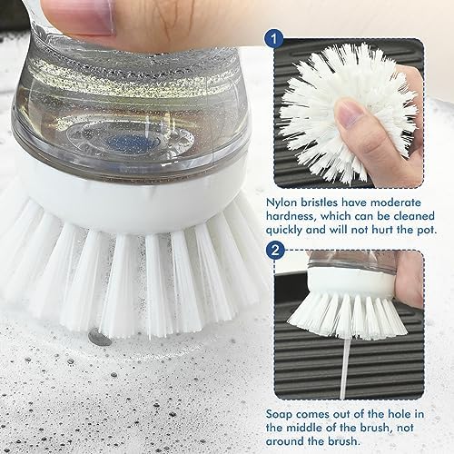 Palm Brush Refills for OXO Soap Dispensing Dish Brush - Image 5