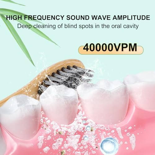 Sonic Bamboo Electric Toothbrush for Adults - Image 4