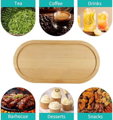 1Pc Bamboo soap Dispenser Tray, Bathroom Countertop Tray Kitchen Trays Sink Dresser Jewelry Ring Dish, Comestic Holder Bathtub Organizer, Ideal for Jewelry, Cosmetics, and Small Items (1) - Image 4