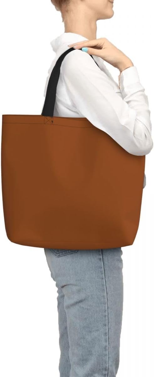 Custom Large Black Tote Bag With Pocket Extra Large Reusable Grocery Bags