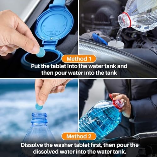 Sukh 200 Windshield Washer Fluid Tablet - De-icer/Methanol Needed in Winter - Image 6