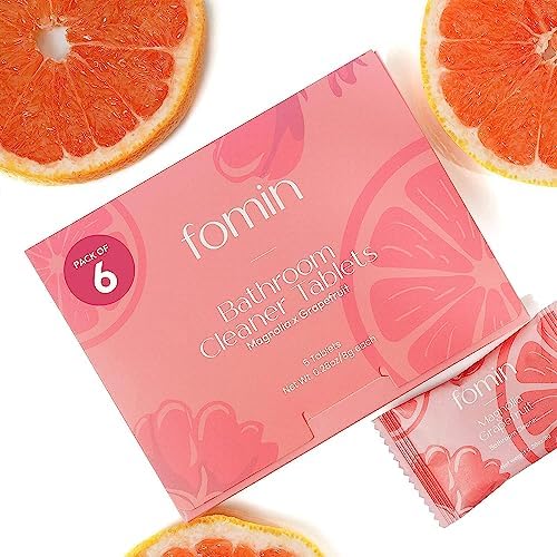 FOMIN Bathroom Cleaner Refill Tablets Magnolia Grapefruit (Extra - 02) by FOMIN
