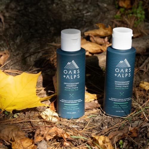 Oars + Alps Travel Kit for Men, Hair + Body Travel Set, Alpine Tree Scent - Image 6