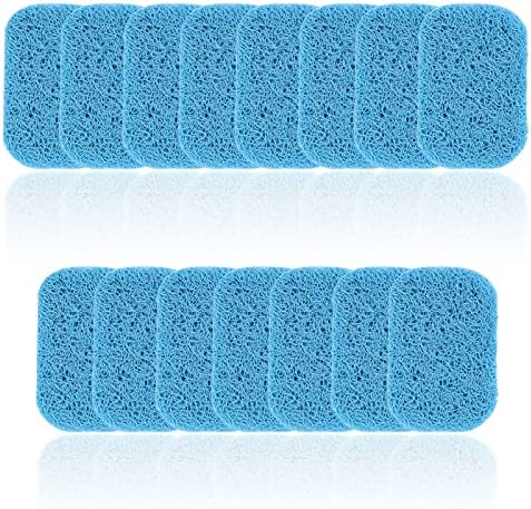 15 Piece Soap Saver,Soap Lift Pad Mat for Bathroom,Soap Dish and Soap Holder Accessory,Blue by YANZHAN