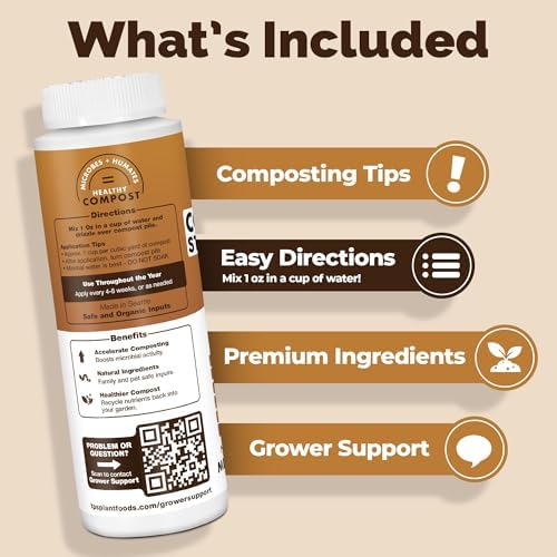 Compost Starter & Accelerator - Liquid Compost Booster, 8 oz - Image 4