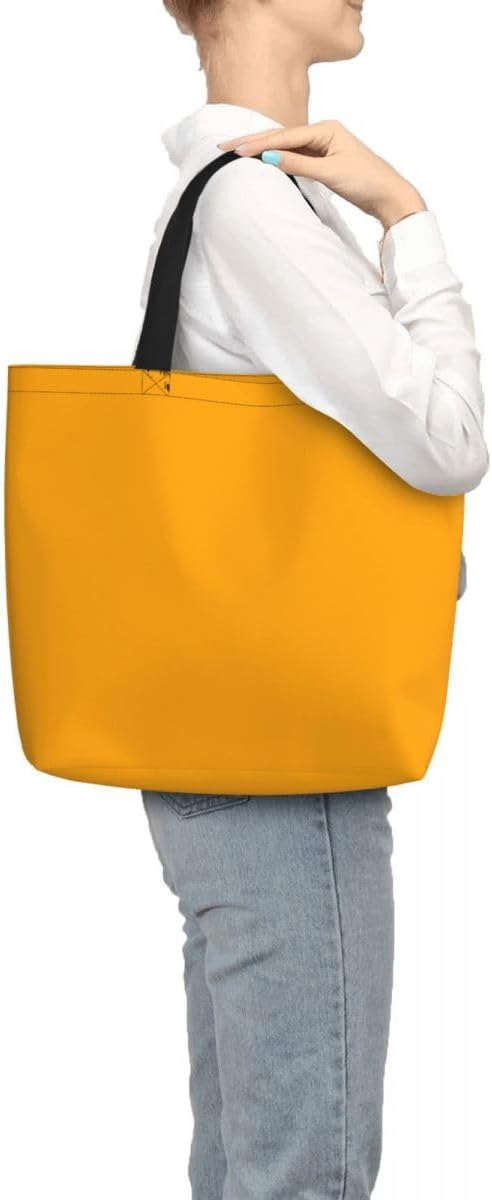 Custom Large Black Tote Bag With Pocket Extra Large Reusable Grocery Bags