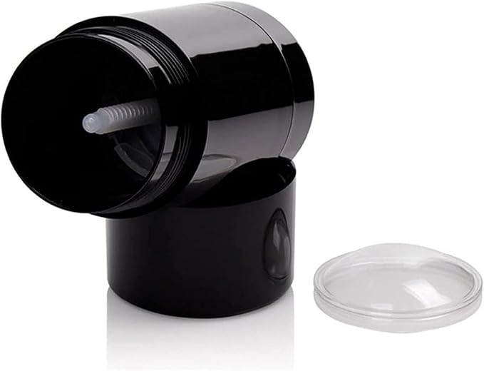 10 Pack 75ml Empty Round Deodorant Containers Twist Up Filling Stick Deodorant Container 2.5 Oz Plastic Deodorant Bottles Refillable Lip Balm Tube for Lipstick Crayon Chapstick DIY Make Own Deodorant(Black) …