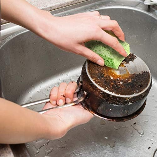 SCRUBIT Cleaning Scrub Sponges, [New Packaging] Non-Scratch Kitchen Sponges for Dishes -12 Pack Dishwashing Sponge - Assorted Colors Package May Vary - Image 6