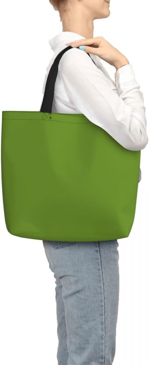 Custom Large Black Tote Bag With Pocket Extra Large Reusable Grocery Bags