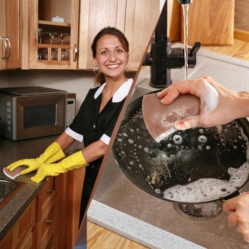 Orighty Non-Scratch Scrub Sponge, 24-Pack Sponges Kitchen Cleaning Sponges - Image 7