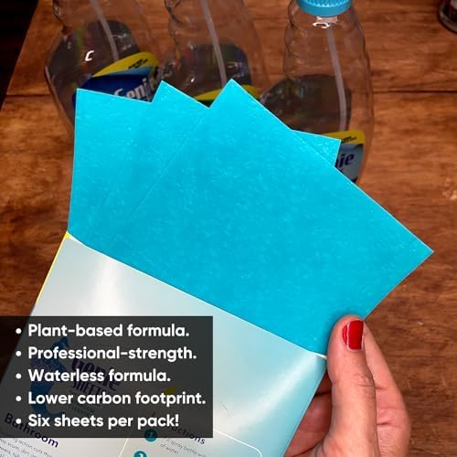 Microfiber Wholesale Genie Sheets Bathroom Cleaner | 1 Bottle with Foaming Sprayer + Concentrate Makes 6 24oz Refills | Professional-Strength | Just Add Water | Sustainable EcoFriendly Plant-Based - Image 3