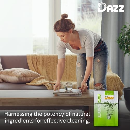 DAZZ Natural Cleaning Tablets - All Purpose Cleaner Refill Pack - Makes (4) 32oz Bottles - Just Add Water - Image 6