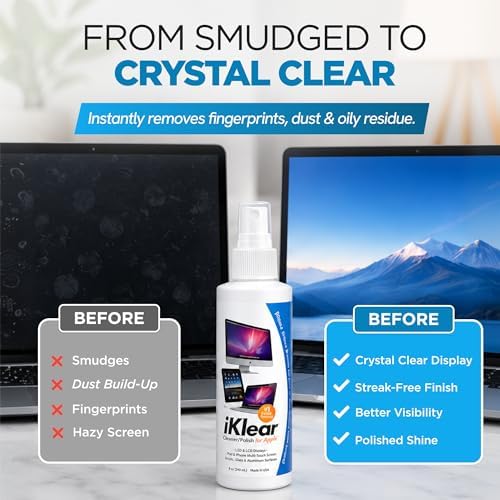 Spray Bottle (8oz) - Screen Cleaner - TV, Computer, Phone & Tablet Cleaner - Made in USA - Image 3