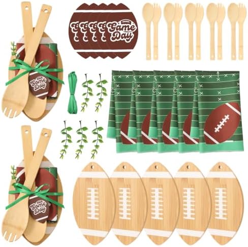 Geelin 31 Pcs Football Kitchen Gift Set, Cutting Board Towels by Geelin