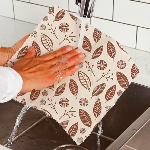 Reusable Bee&Floral Beeswax Wraps, 9 PCS Eco-Friendly Food Storage, Organic Cotton Sandwich, Snack, Bowl Covers, Zero Waste, Plastic-Free, Sustainable, 1XL, 3M, 5S - Image 6