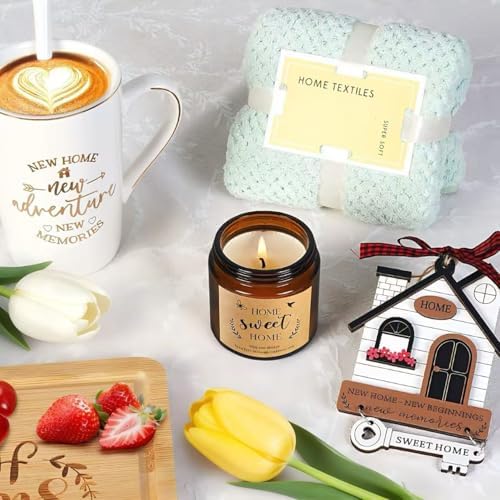 House Warming Gifts New Home, 15 Pcs New House Gift Basket for Homeowners - Image 6