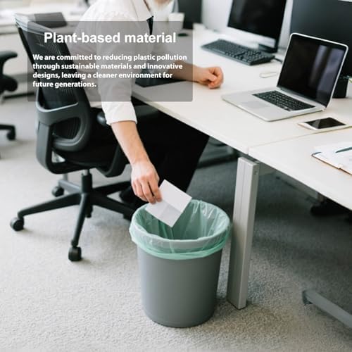 Small Compost Bags 2.6 Gallon Trash Bag, EcoSilva 125 Count Small Compost Bags for Countertop Bin, Compostable Trash Bags 2.6 Gallon Compostable Food Scrap Bag for Kitchen Bathroom Office - Image 7