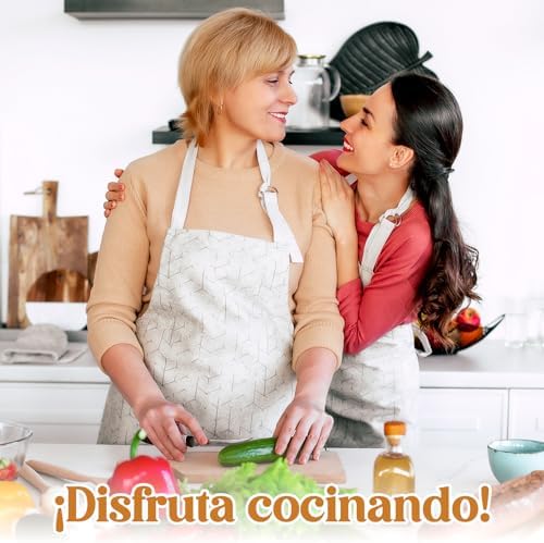 Regalos de cumpleaños para Tía - "Receta para una Tía especial". Juego de tablas de cortar y utensilios de bambú grabados. Regalos de cumpleaños para Tía. Spanish Aunt Cutting Board - Image 3