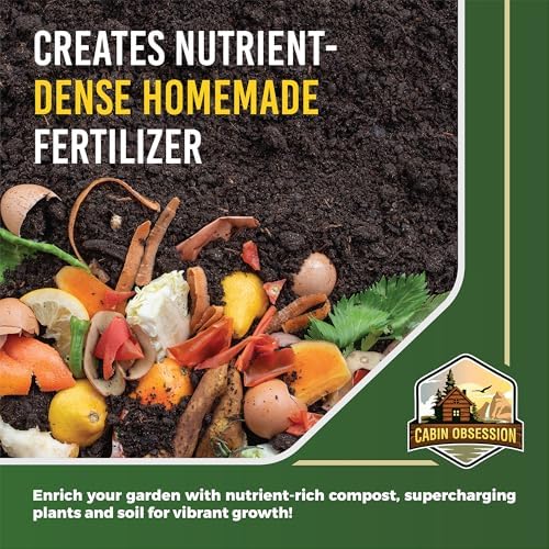 Compost Starter - 100x Concentrated All Natural Compost Accelerator for Countertop Kitchen Bin - Odor-Free, Fast-Acting Microbial Formula - Approximately 73 Scoops - Image 3