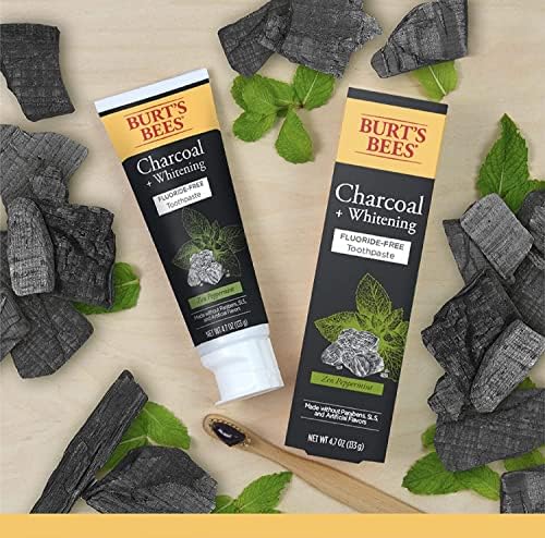 Burt's Bees Bamboo Toothbrush with Charcoal Infused Bristles, 1ct - Image 7