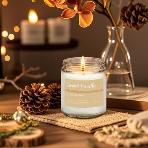 Scented Candles Gift Set for Women, 6-Pack Fall Soy Candles for Home Decor - Image 6