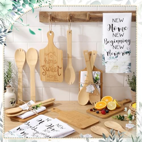 Geelin 93 Pcs Housewarming Gift Set, Rectangle Cutting Board Towels - Image 4